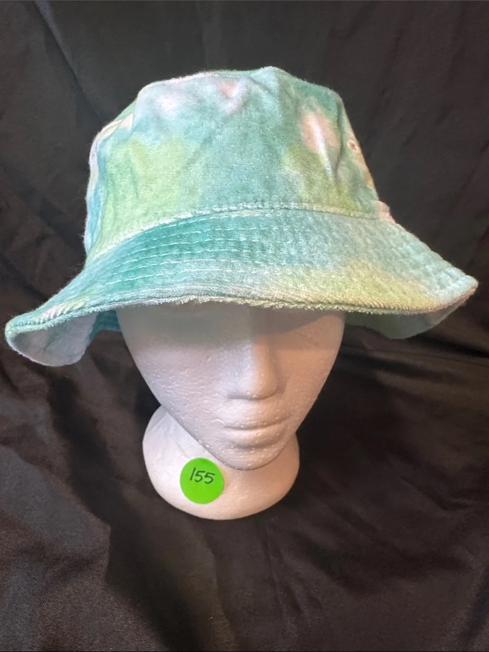 Tie-Dye Bucket Hat - Aqua Green